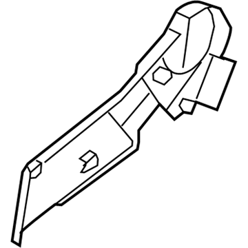 1DQ35BD5AA Mopar Shield-Driver OUTBOARD Illustration 1 of 1