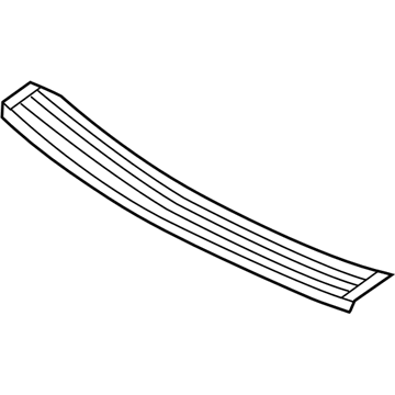 5113690AA Mopar Step Pad-Rear FASCIA Illustration 1 of 1