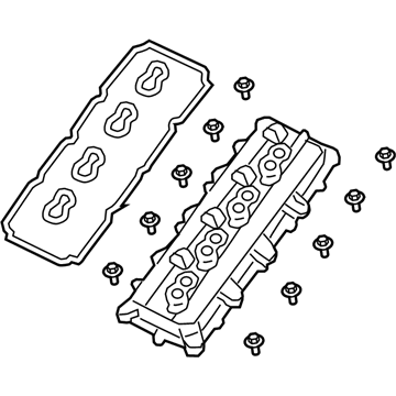 53022085AD Mopar Cover-Cylinder Head Illustration 1 of 1