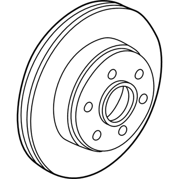 2003 Dodge Durango Brake Disc - 52010418AA