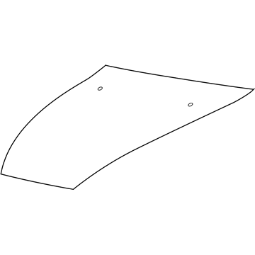 68223632AA Mopar Hood Decal Illustration 1 of 1