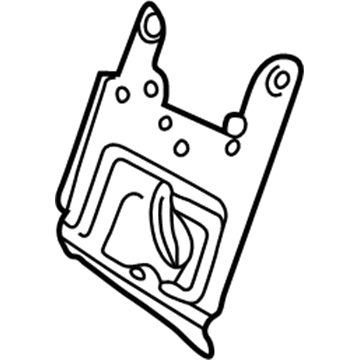 55314992AB Mopar Steering Column Bracket Illustration 1 of 1