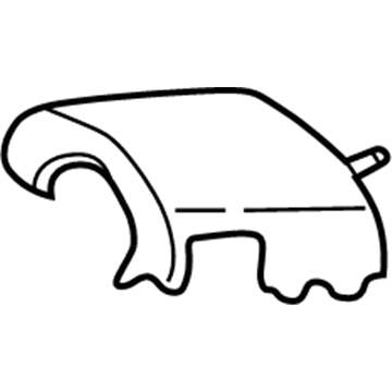 Jeep Liberty Steering Column Cover - 1CA79DX9AD