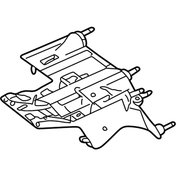 Mopar 55314987AB Steering Column Bracket 55314987AB Mopar Steering Column Bracket Illustration 1 of 1