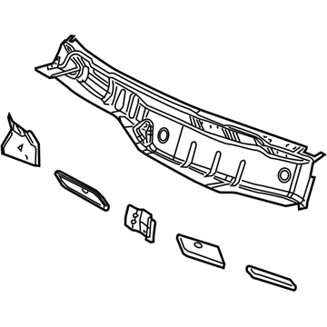 4719851AH Mopar COWL Panel-COWL And PLENUM Illustration 1 of 1