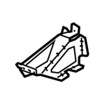 Mopar 4719907AA Bracket-WIPER Motor 4719907AA Mopar Bracket-WIPER Motor Illustration 1 of 1