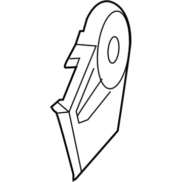1FY251J8AA Mopar Outboard Shield Illustration 1 of 1