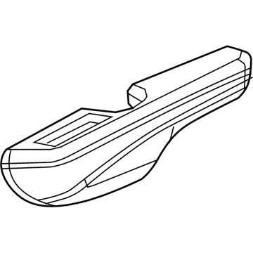 2016 Chrysler 200 Armrest - 1YZ12DX9AD