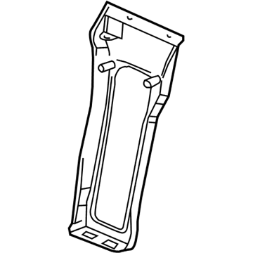 55360681AB Mopar REINFMNT-Hood Latch Illustration 1 of 1