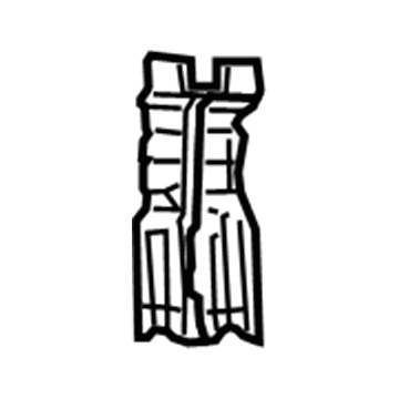 Mopar 1DQ031J3AA Recliner Cover 1DQ031J3AA Mopar Recliner Cover Illustration 1 of 1