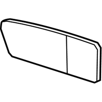 68280566AA Mopar Glass-SPOTTER Mirror Replacement Illustration 1 of 1