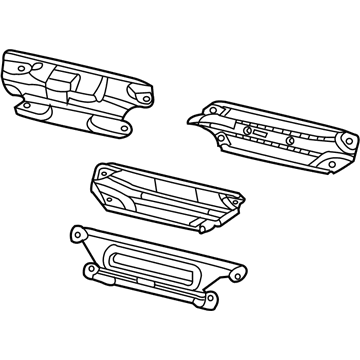 Dodge Exhaust Heat Shield - 53032674AE