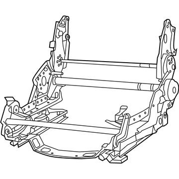 68210402AA Mopar Manual Seat Adjuster Illustration 1 of 1