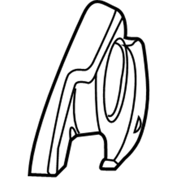 5NJ26DX9AA Mopar Seat Shield Illustration 1 of 1