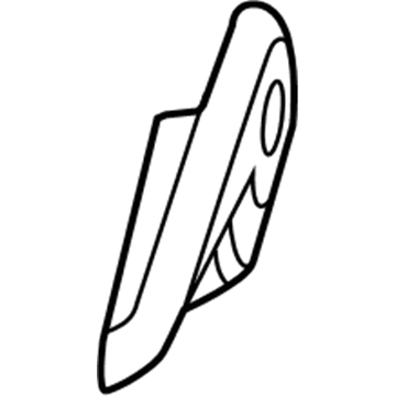 5NJ21DX9AA Mopar Seat Adjuster Handle Illustration 1 of 1