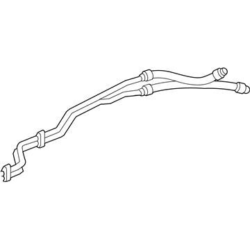 55038012AA Mopar RETAINER-Oil Cooler Tube Illustration 1 of 1