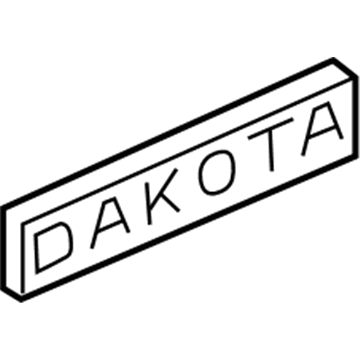 5EW53PR4 Mopar Decal Illustration 1 of 1