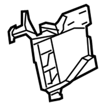 68033487AA Mopar Support-Latch Illustration 1 of 1