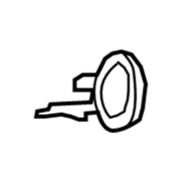 68033461AA Mopar Inside Remote Control Handle Illustration 1 of 1