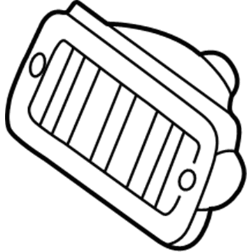 55157032AA Mopar Park And Turn Signal Lamp Illustration 1 of 1