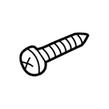 6035977AA Mopar Tapping Screw Illustration 1 of 1
