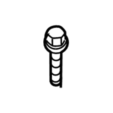 6104392AA Mopar Hexagon Head Bolt Illustration 1 of 1