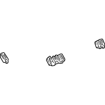 Mopar 3503739 Outlet Heater & A/C 3503739 Mopar Outlet Heater & A/C Illustration 1 of 1