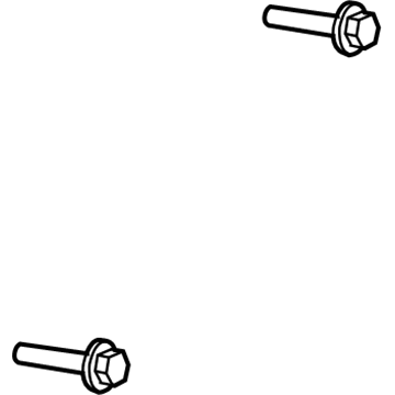 6102222AA Mopar Hexagon Head Bolt Illustration 1 of 1