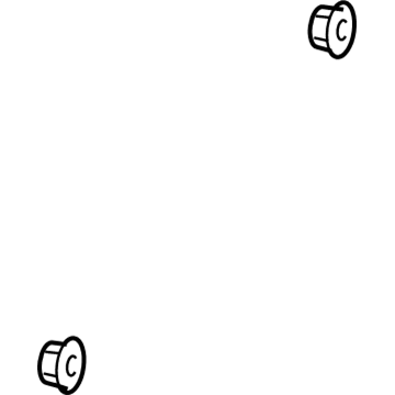 6507176AA Mopar Nut Illustration 1 of 1