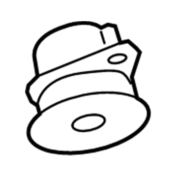 68239840AB Mopar Body Hold Down Isolator Illustration 1 of 1