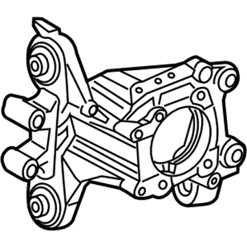 68200070AD Mopar Rear Knuckle Illustration 1 of 1