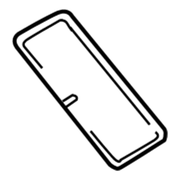 68036064AA Mopar Floor Console Mat Illustration 1 of 1