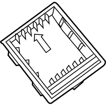68036140AA Mopar Floor Console Tray Illustration 1 of 1