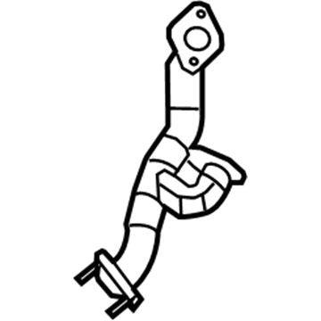 2011 Dodge Journey Exhaust Pipe - 5085329AD
