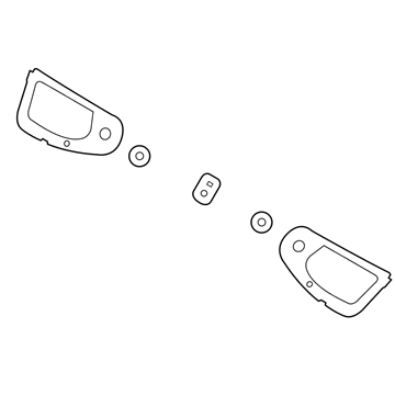 68187834AA Mopar Gasket Ki-APPLIQUE Lighting Illustration 1 of 1