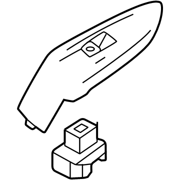 2025 Dodge Hornet Power Window Switch - 7MU57LXHAA