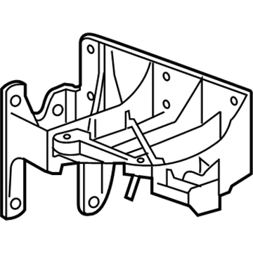 55351139AD Mopar Steering Column Bracket Illustration 1 of 1