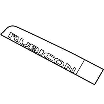 6CH49RXFAA Mopar Decal Illustration 1 of 1