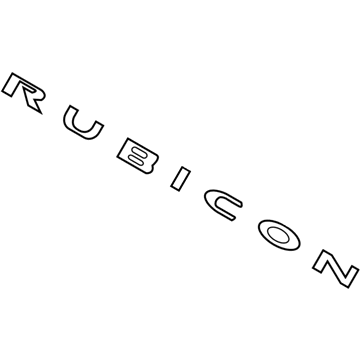 5JC82CA1AA Mopar Decal Illustration 1 of 1