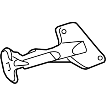 4717606AC Mopar Handle-Rear Quarter Power Illustration 1 of 1