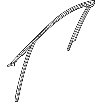 Jeep Grand Cherokee Window Run - 68408712AD