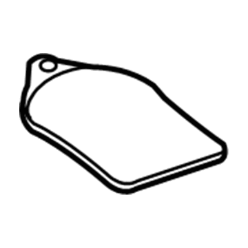Mopar 68042942AA Cup Holder Bezel 68042942AA Mopar Cup Holder Bezel Illustration 1 of 1