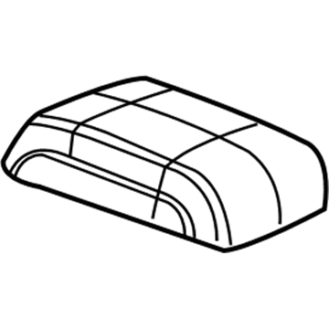 2011 Dodge Journey Armrest - 1LN39DK7AA