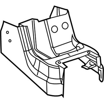 Mopar 1LM371DVAA Floor Console 1LM371DVAA Mopar Floor Console Illustration 1 of 1