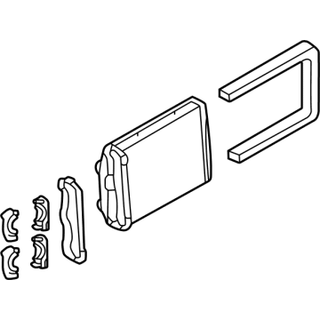 2025 Dodge Hornet Heater Core - 68503910AA