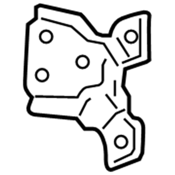 2010 Jeep Commander Door Hinge - 55369189AF