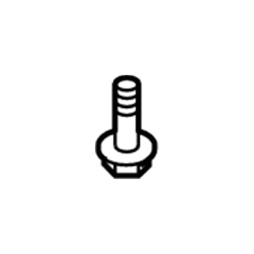 6104233AA Mopar Hexagon Flange Head Bolt Illustration 1 of 1