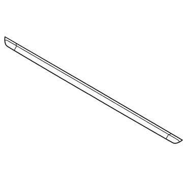 Mopar 68109914AA Fascia Applique 68109914AA Mopar Fascia Applique Illustration 1 of 1