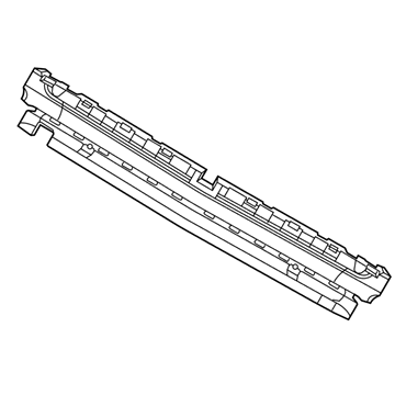 68109908AA Mopar Rear Bumper Fascia Absorber Illustration 1 of 1