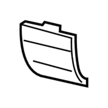 68109904AA Mopar Tow Hook Plug Illustration 1 of 1